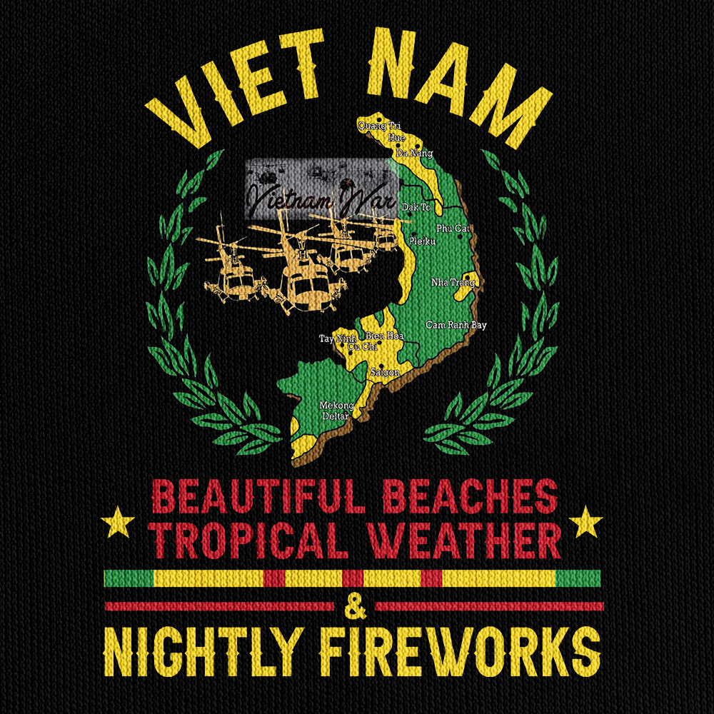 Vietnam Beautiful Beaches Quarter Zip Hoodie