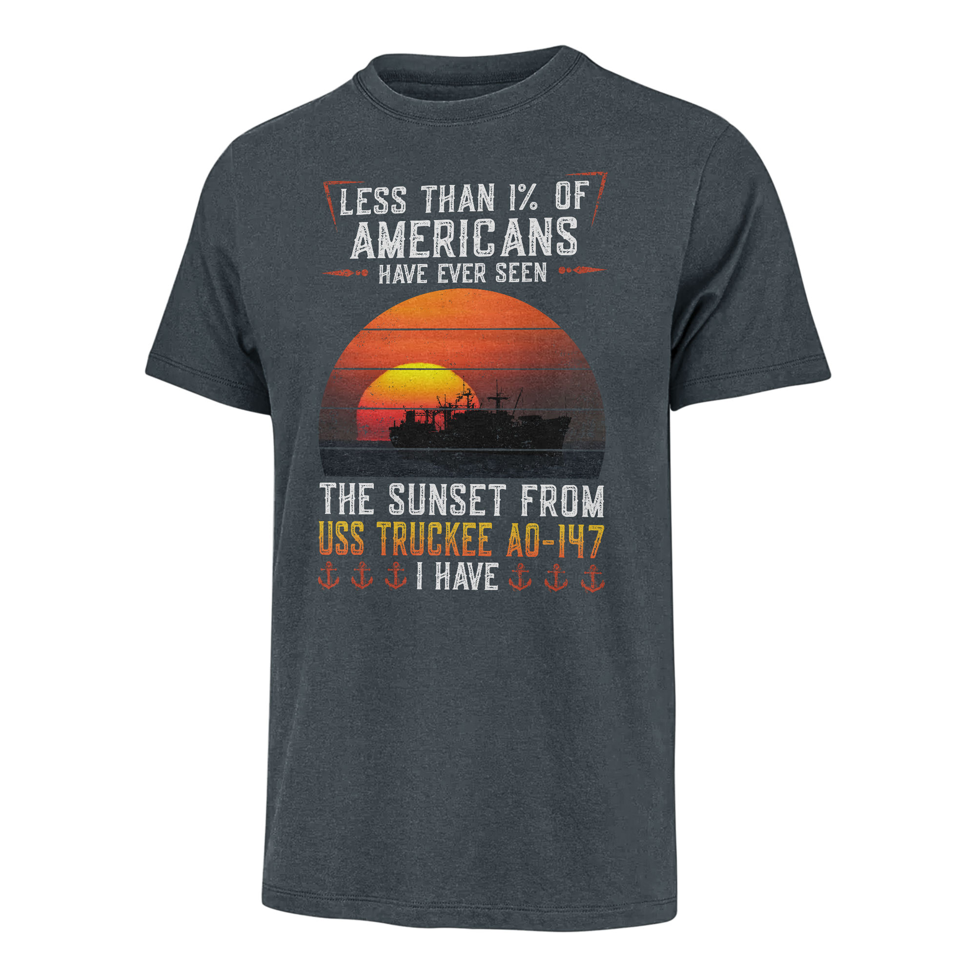 Less Than 1% USS Truckee AO-147 Classic T-shirt