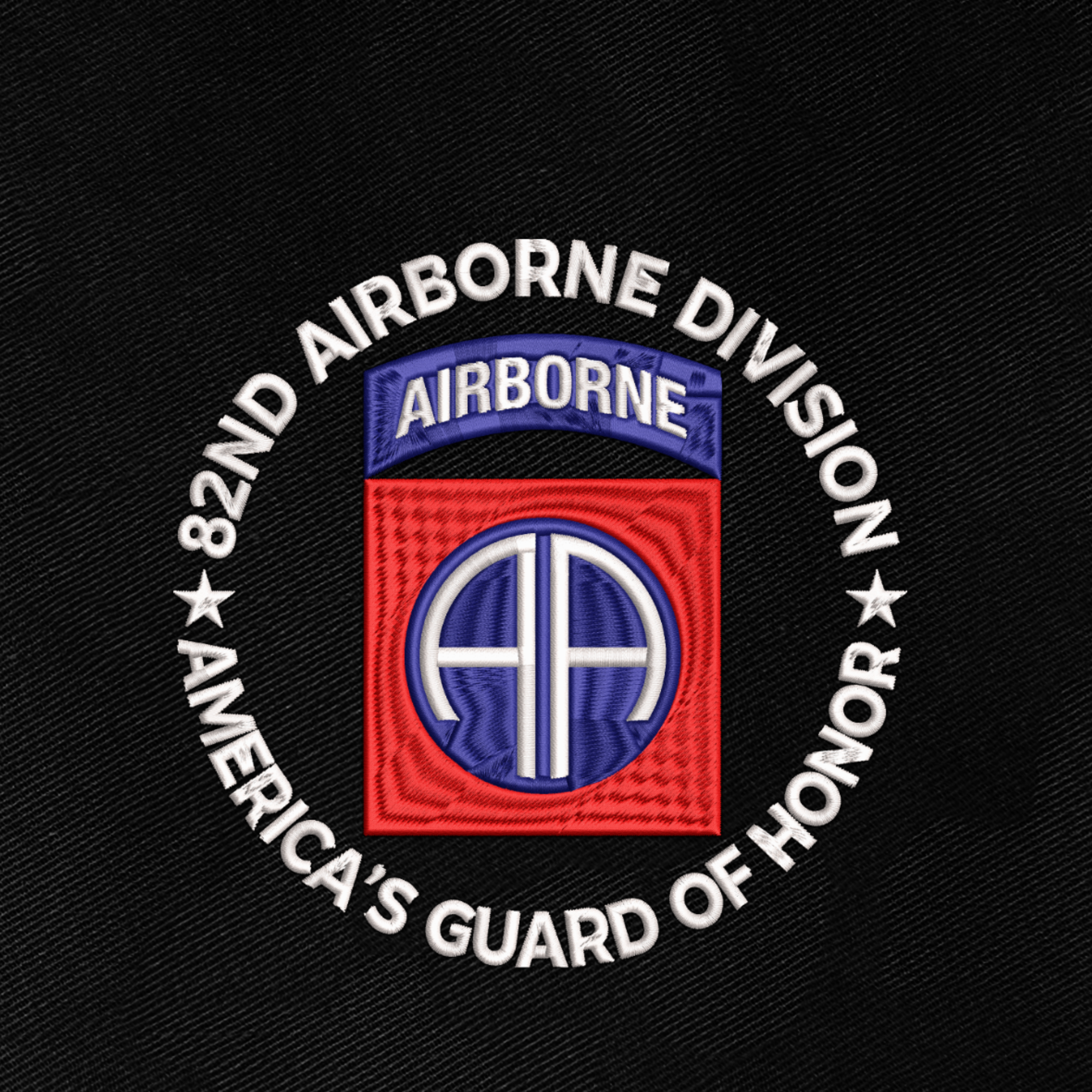 82nd Airborne Division Embroidered & Printed Cap