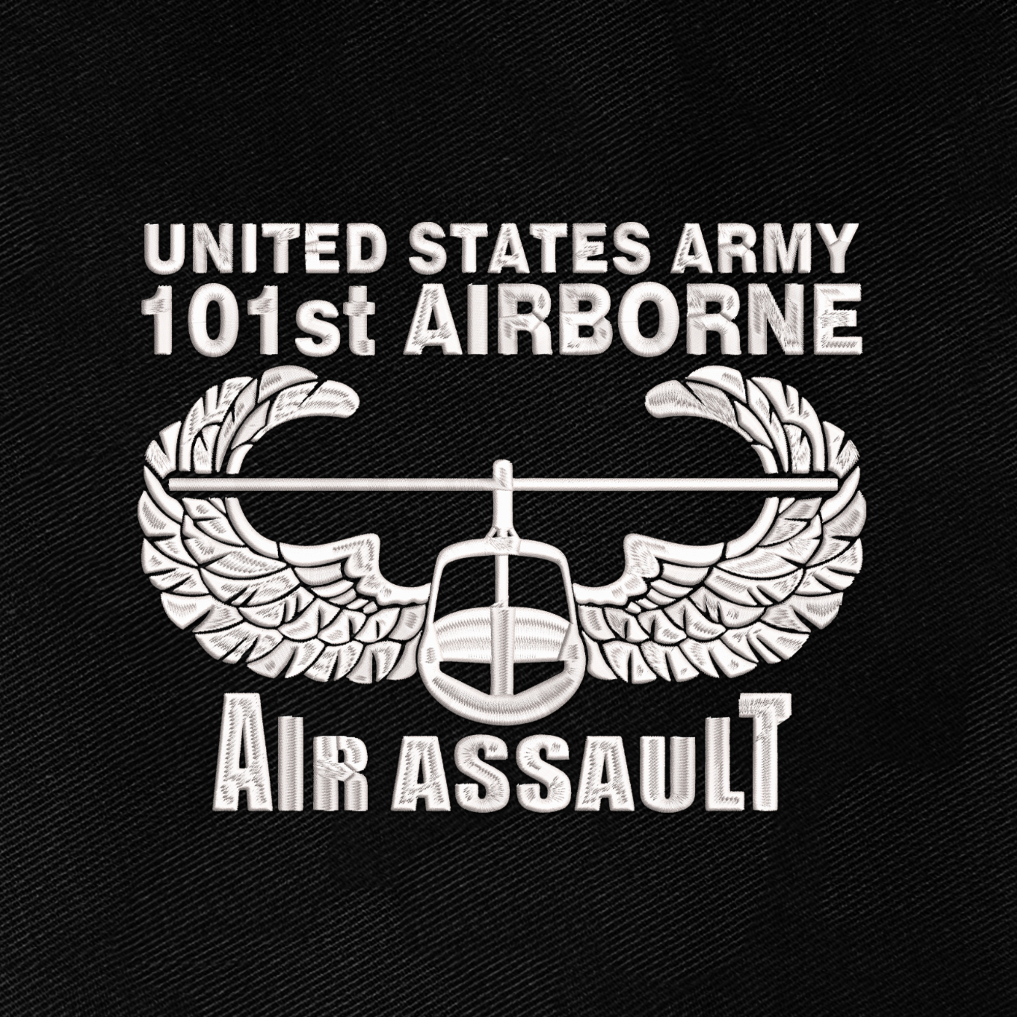 101st Airborne Air Assault Embroidered & Printed Cap