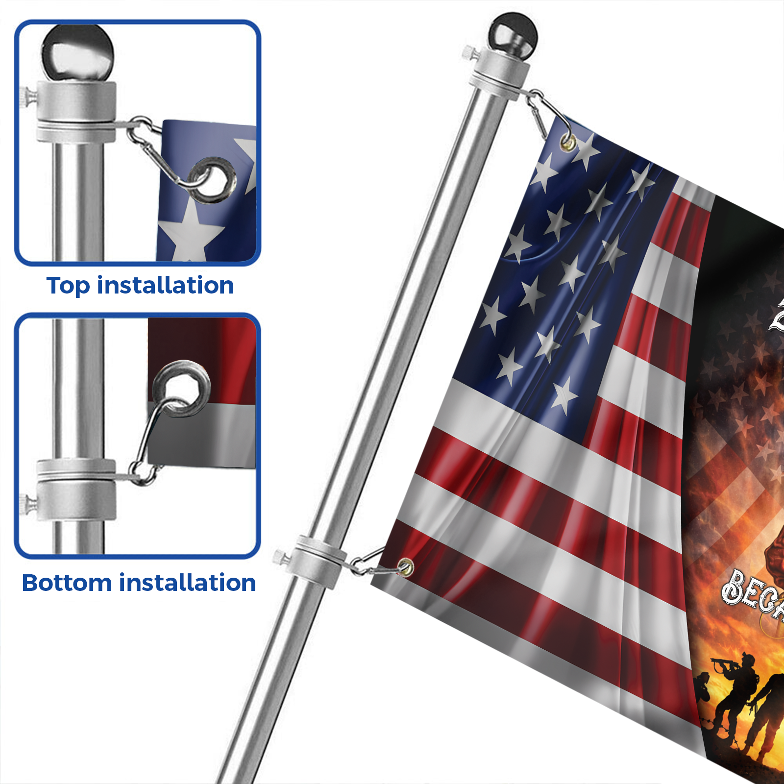 America 250 Years House Flag