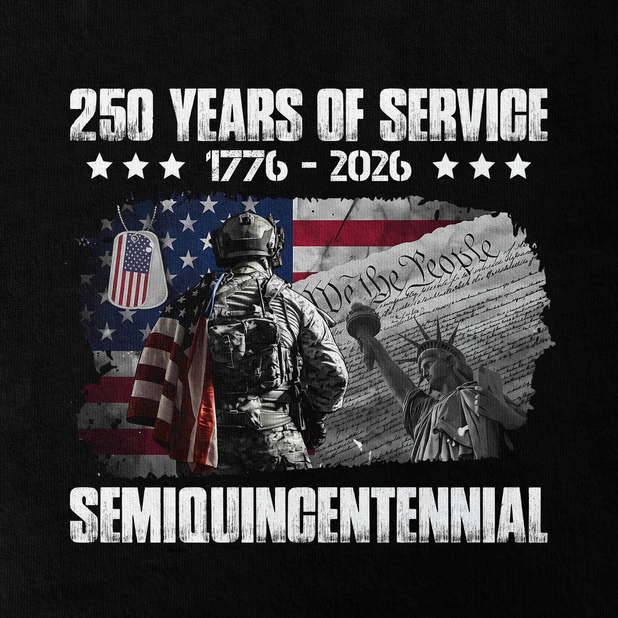 America 250 Years Classic T-shirt