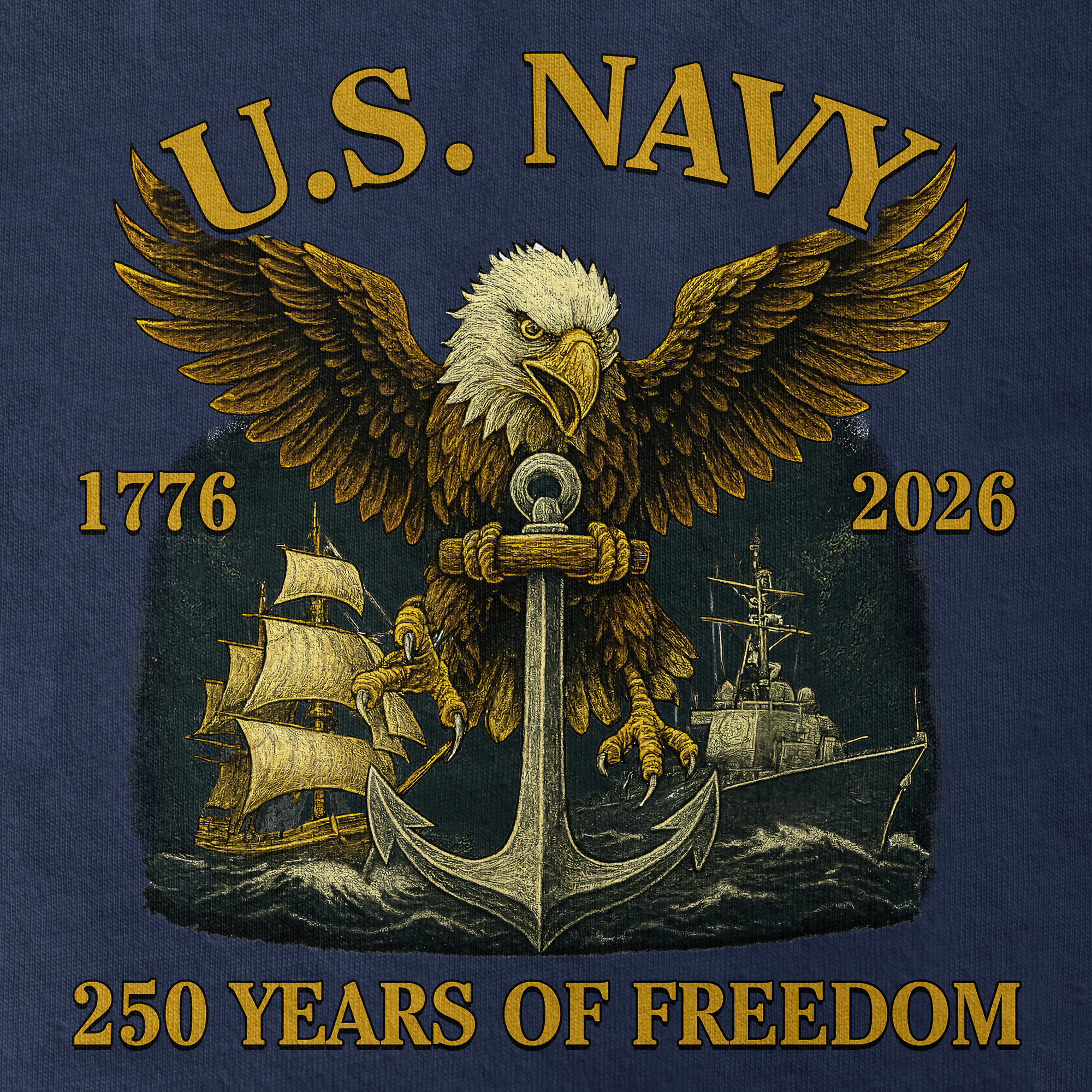 Personalizable America 250 Years Classic T-shirt