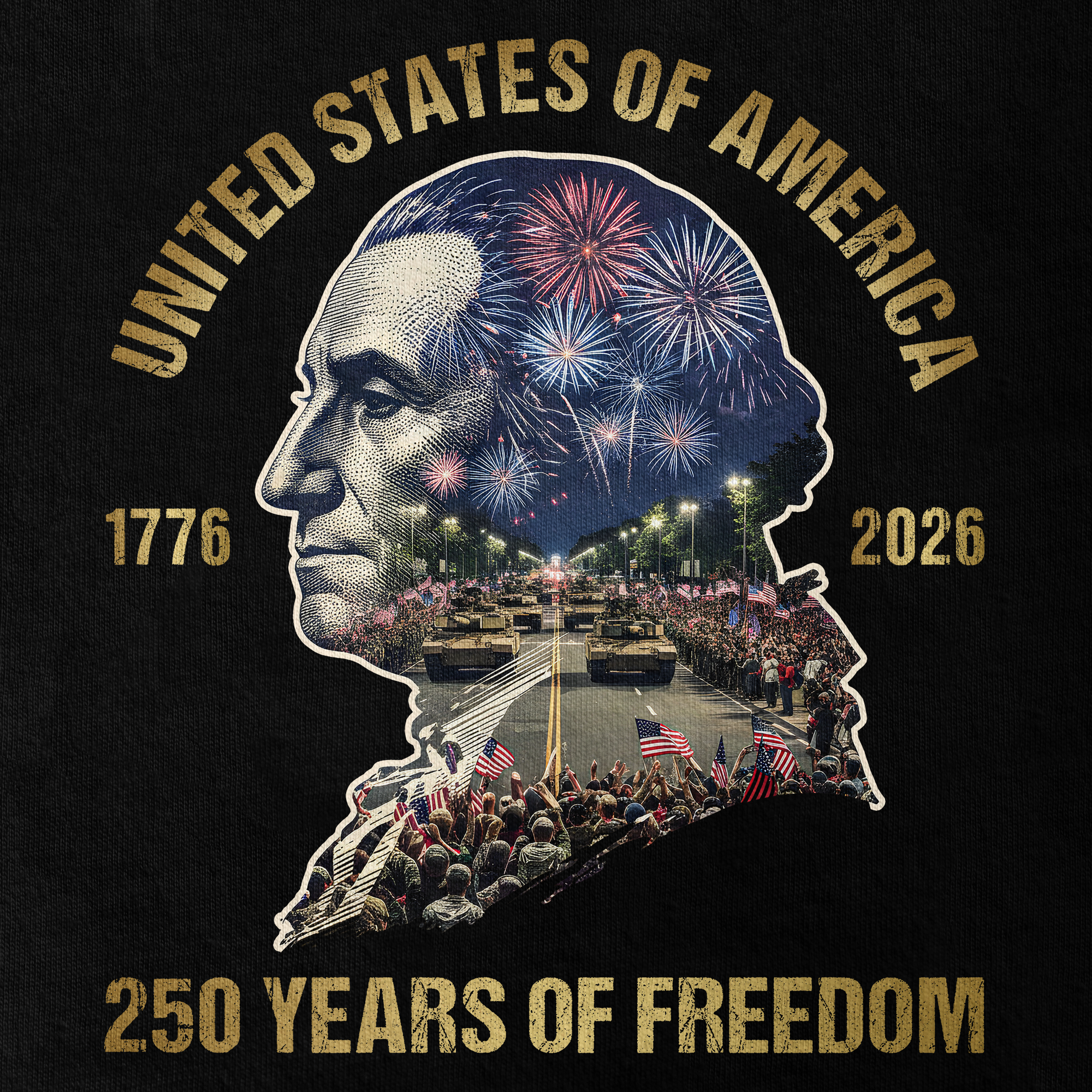 America 250 Years Classic T-shirt