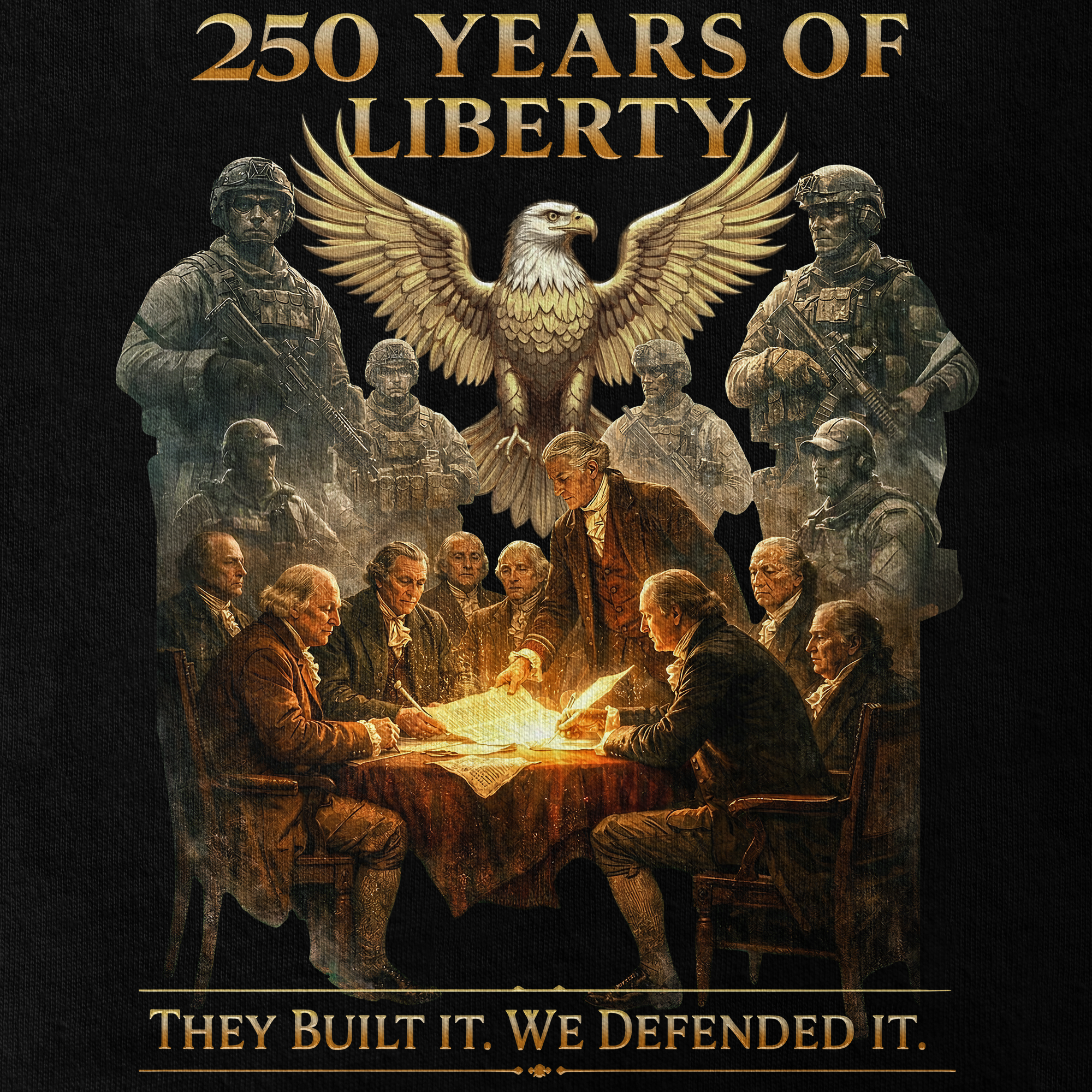 America 250 Years Classic T-shirt