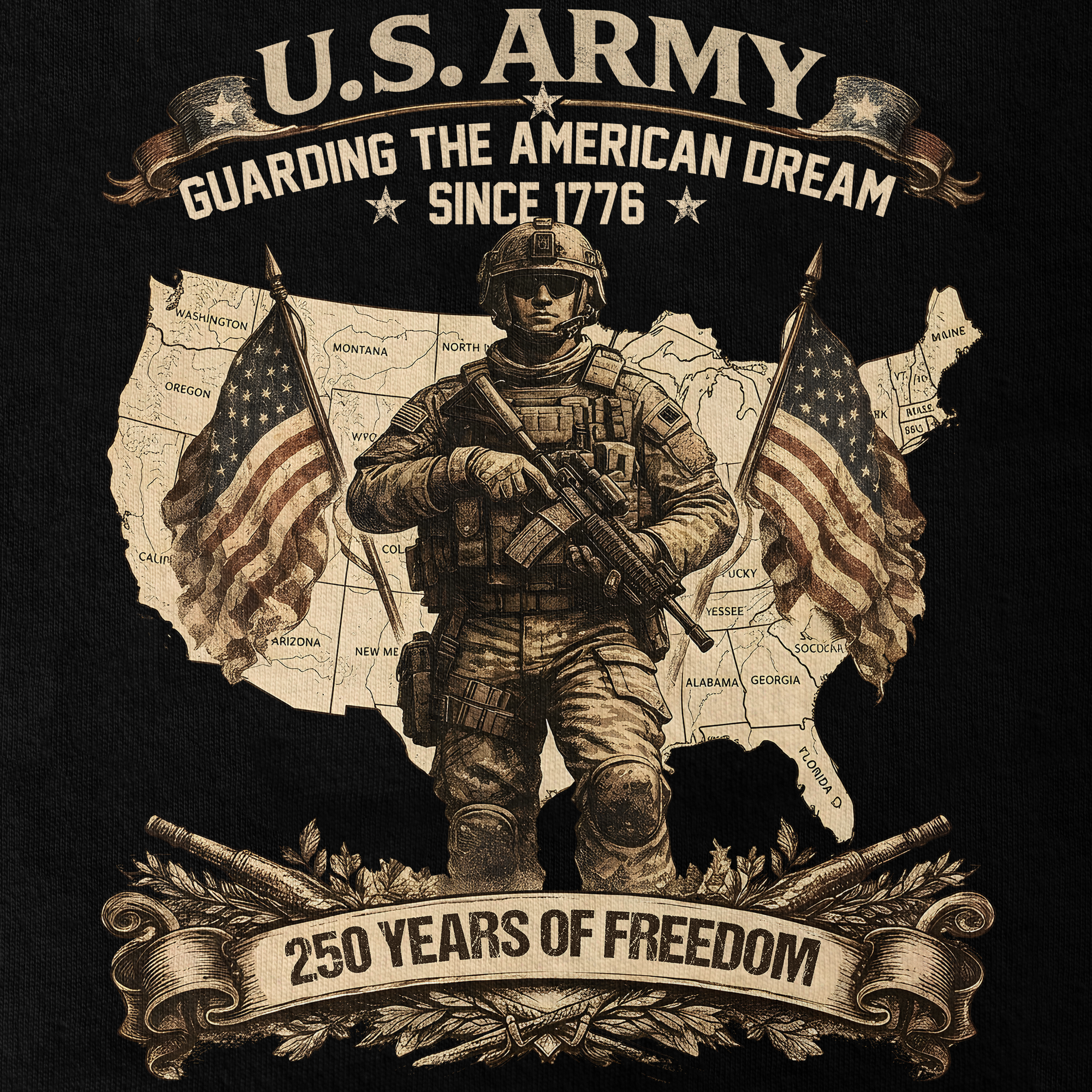 America 250 Years Classic T-shirt