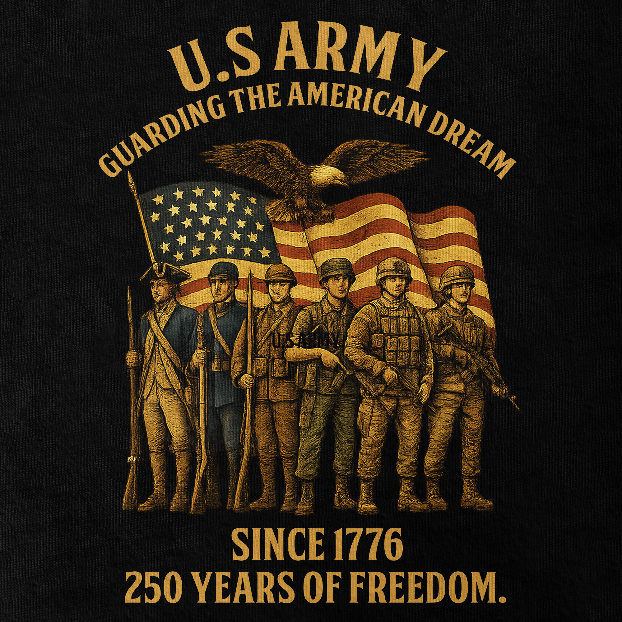 America 250 Years Classic T-shirt
