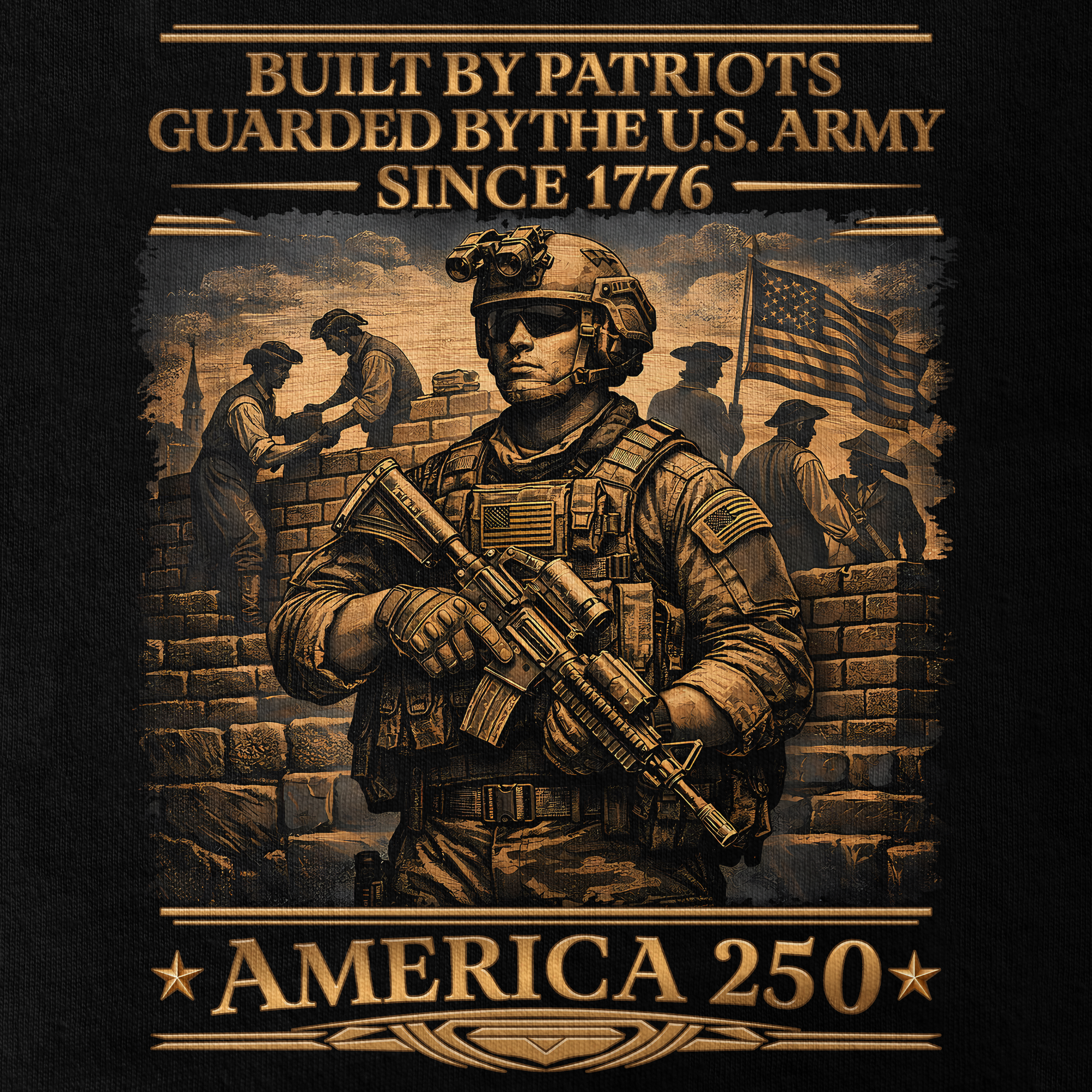America 250 Years Classic T-shirt