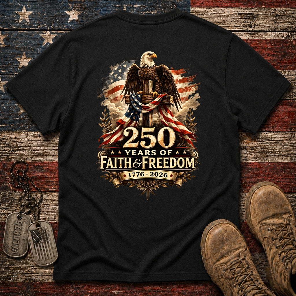 America 250 One Nation Under God Classic Tee