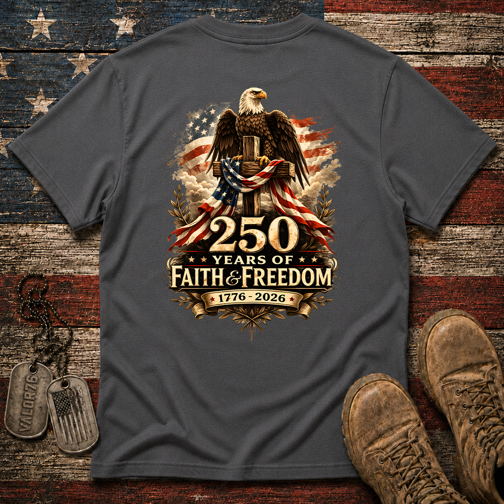 America 250 One Nation Under God Classic Tee