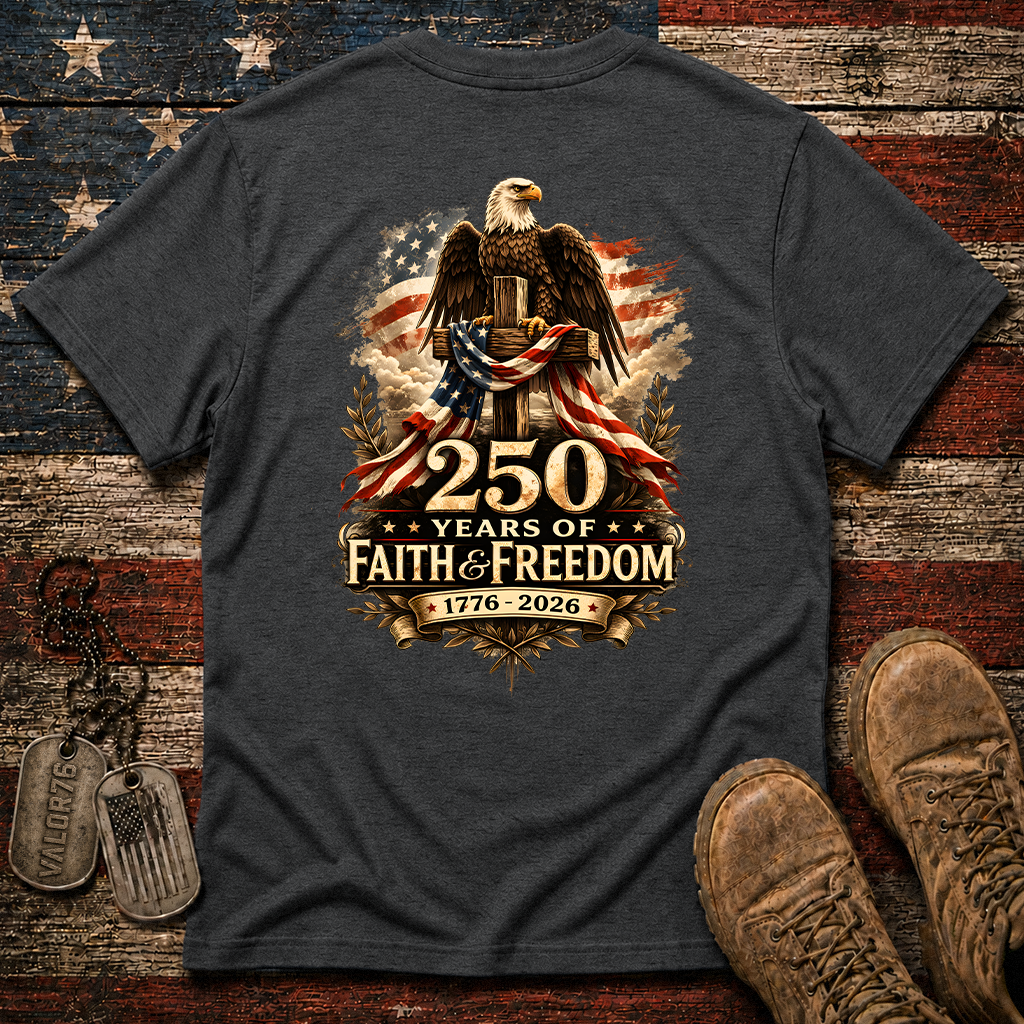America 250 One Nation Under God Classic Tee