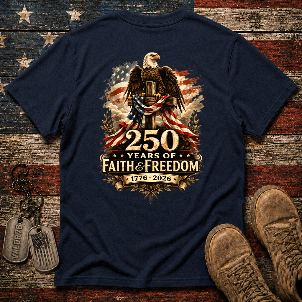 America 250 One Nation Under God Classic Tee