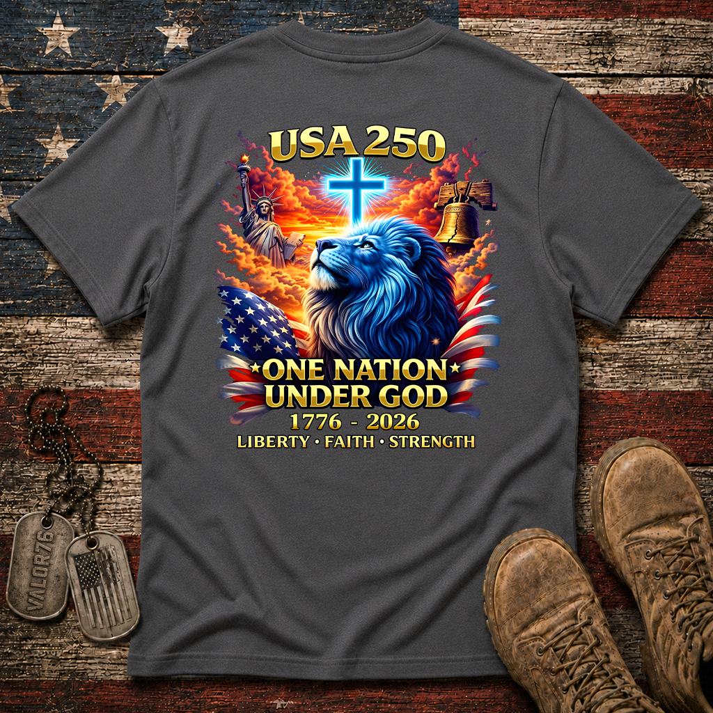 America 250 One Nation Under God Classic Tee