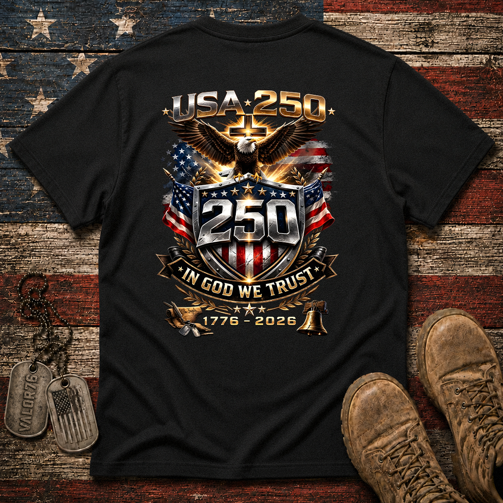 America 250 In God We Trust Classic Tee