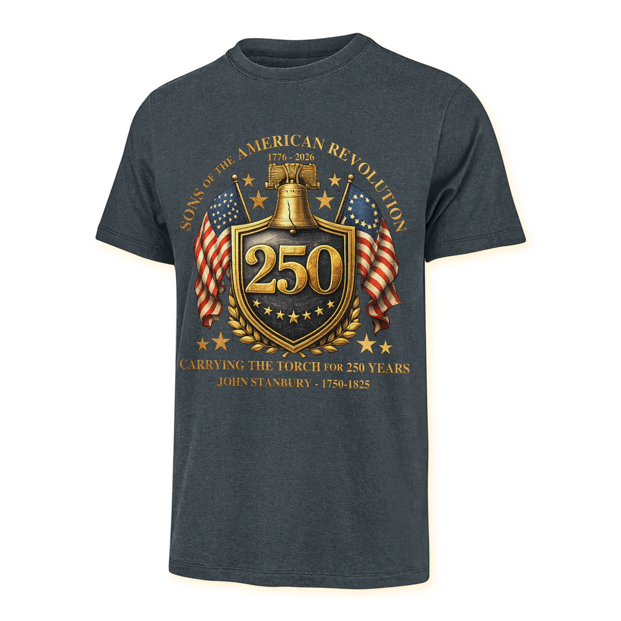 Personalizable America 250 Years Descendant Of A Patriot Classic T-shirt
