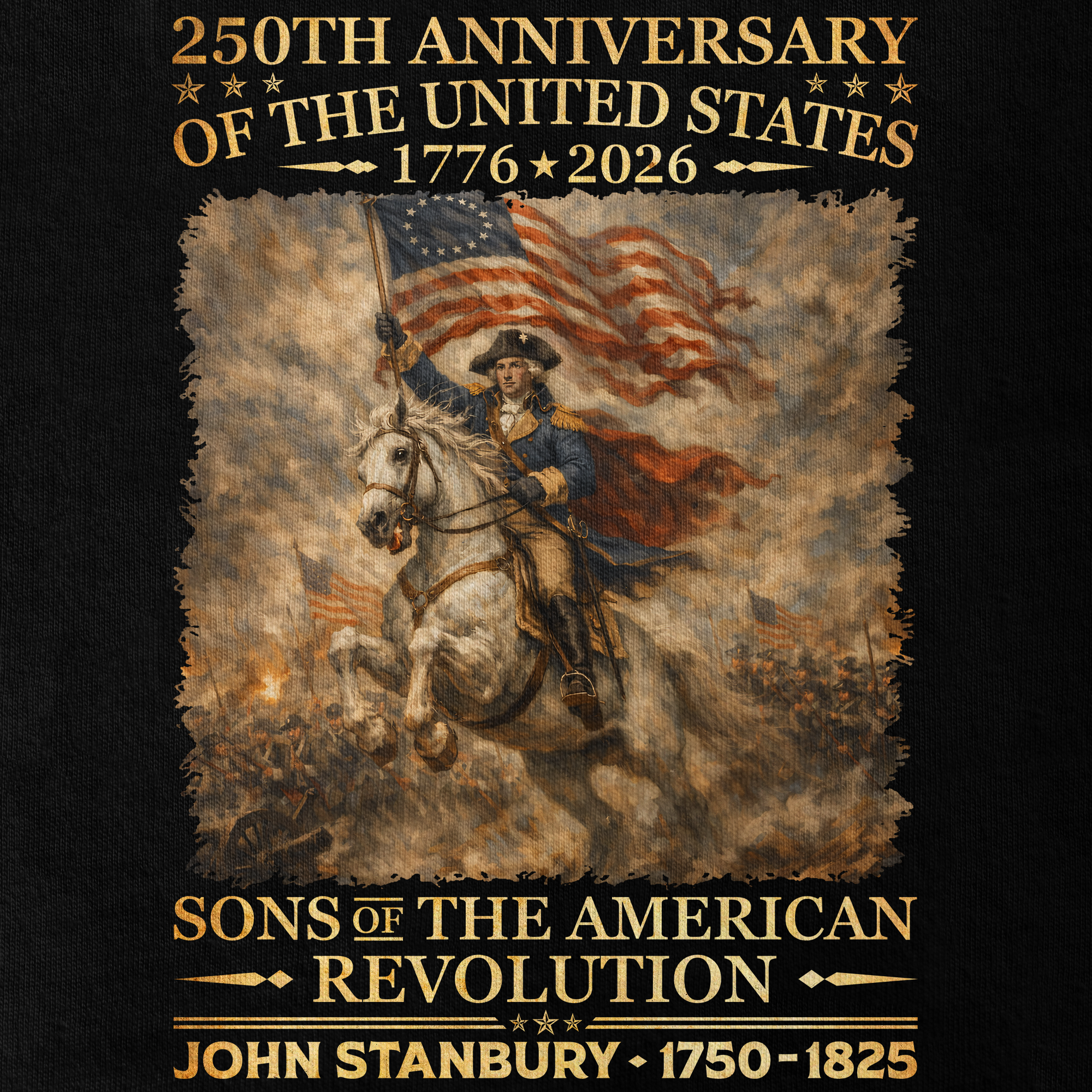Personalizable America 250 Years Descendant Of A Patriot Classic T-shirt