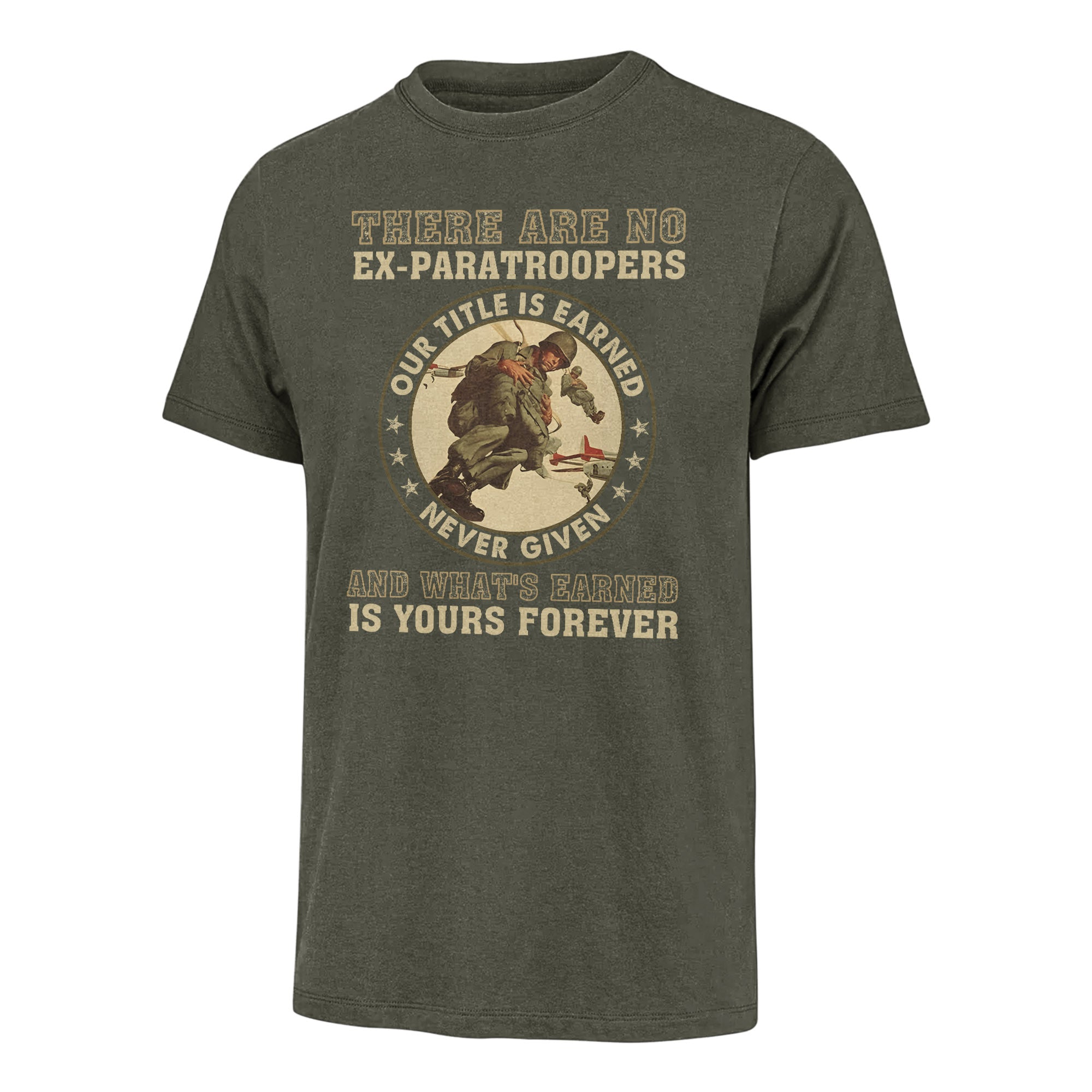 There's No Ex-Paratroopers Classic T-Shirt