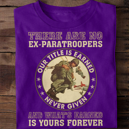 There's No Ex-Paratroopers Classic T-Shirt