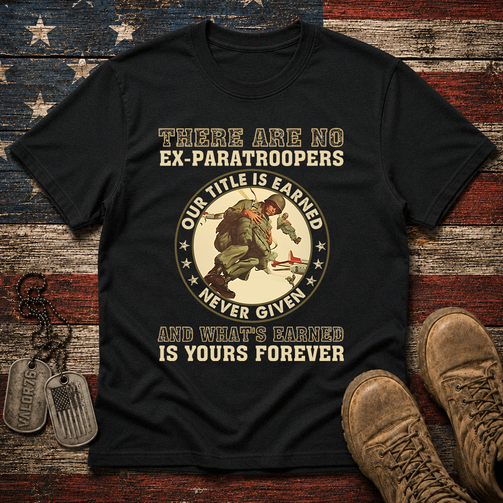 There's No Ex-Paratroopers Classic Tee