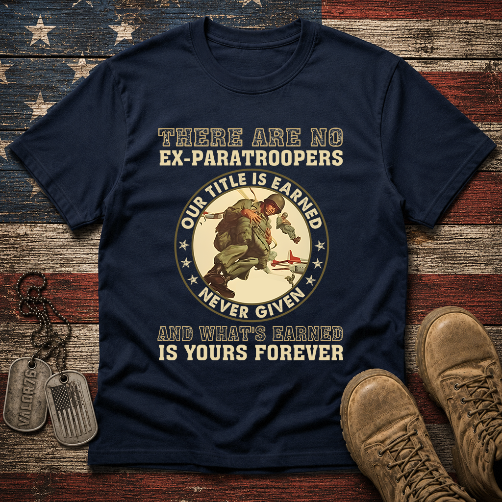 There's No Ex-Paratroopers Classic Tee
