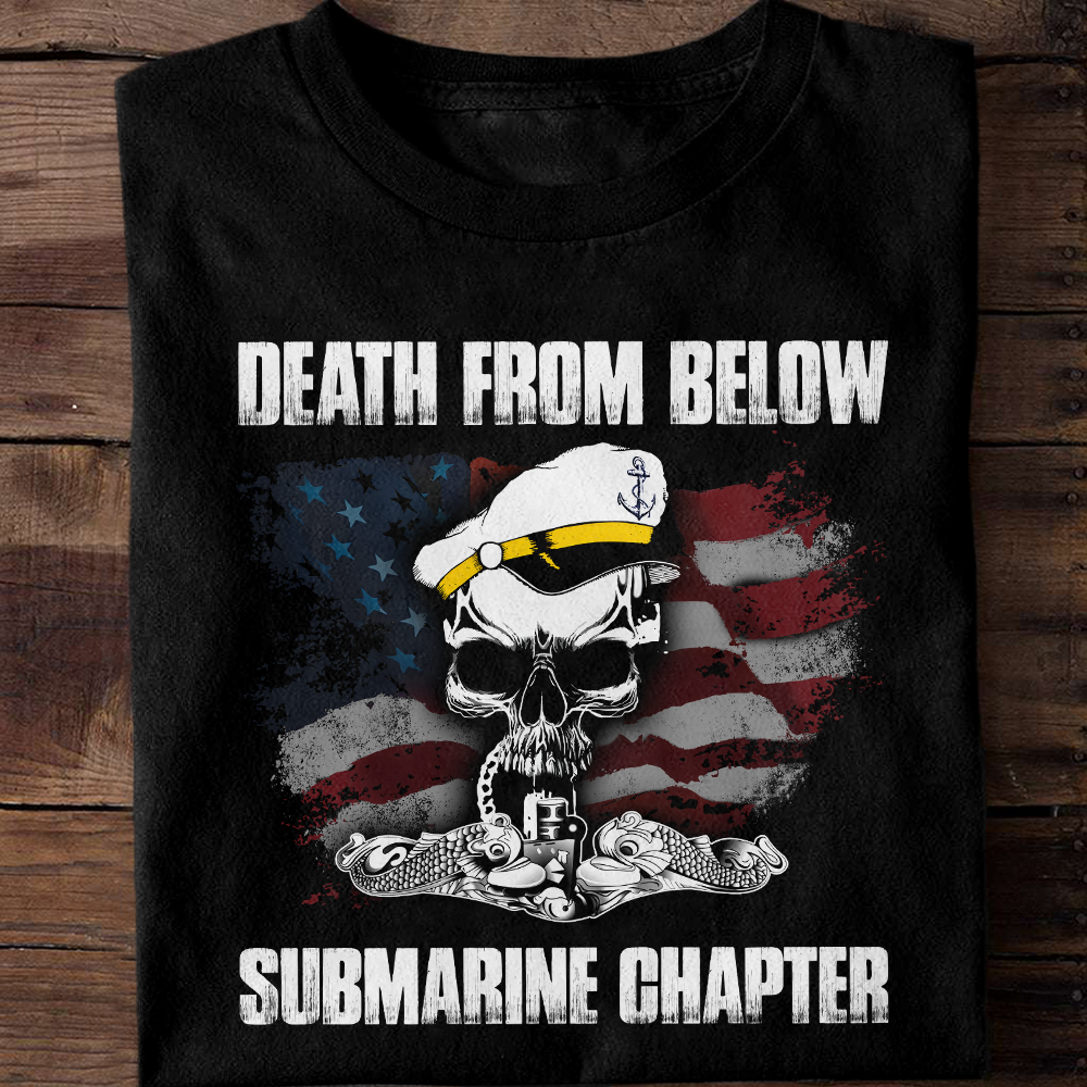 Death From Below Submarine Chapter Classic T-Shirt