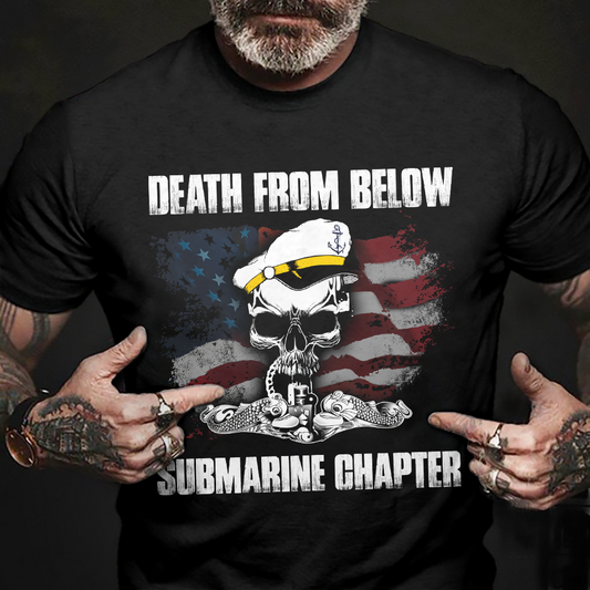 Death From Below Submarine Chapter Classic T-Shirt