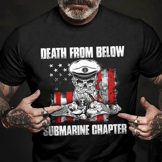 Death From Below Submarine Chapter Classic T-Shirt