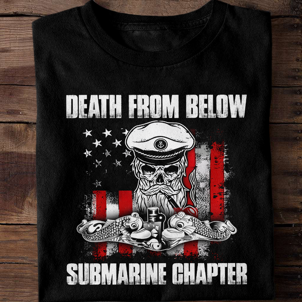 Death From Below Submarine Chapter Classic T-Shirt