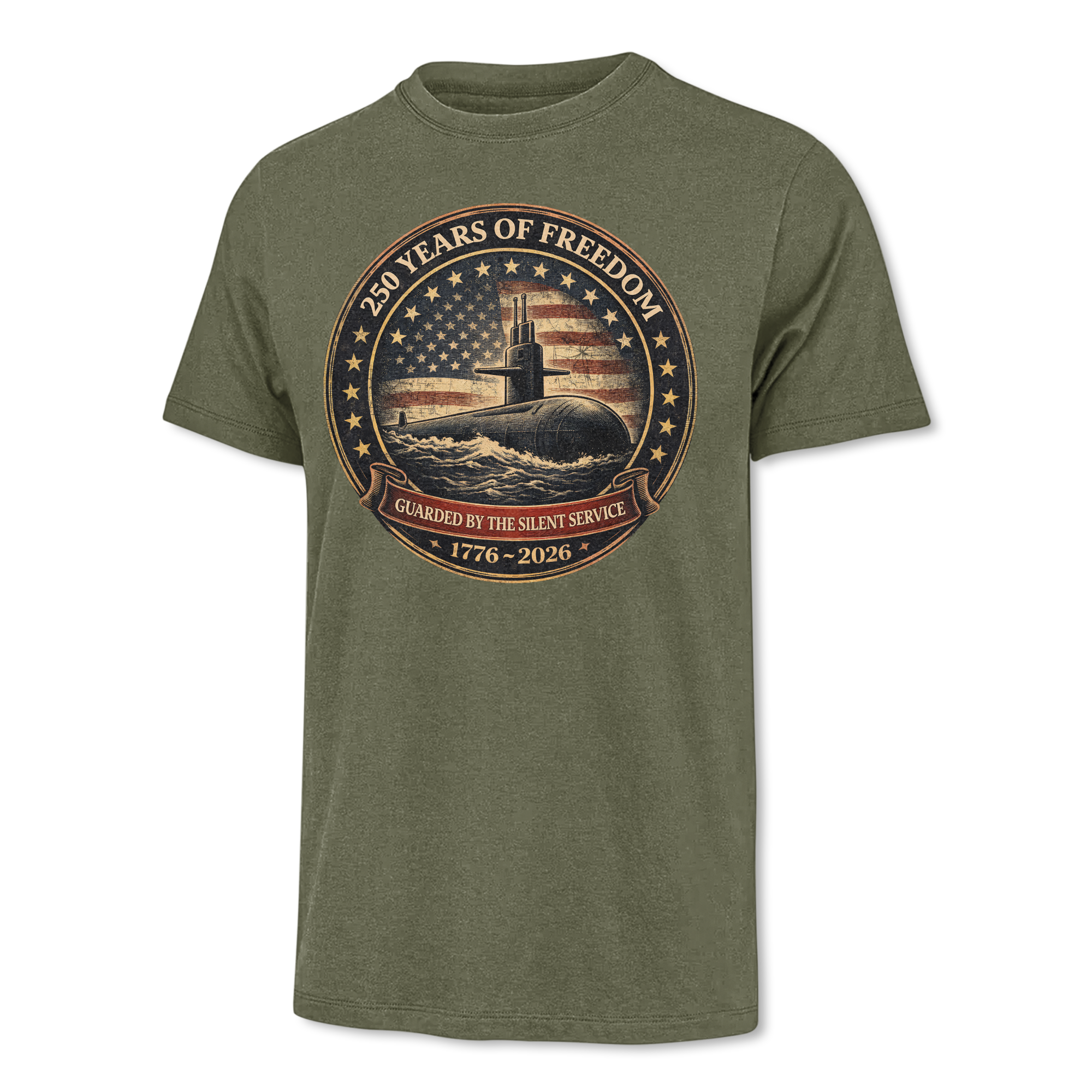 America 250 Navy Submarine Classic Tee