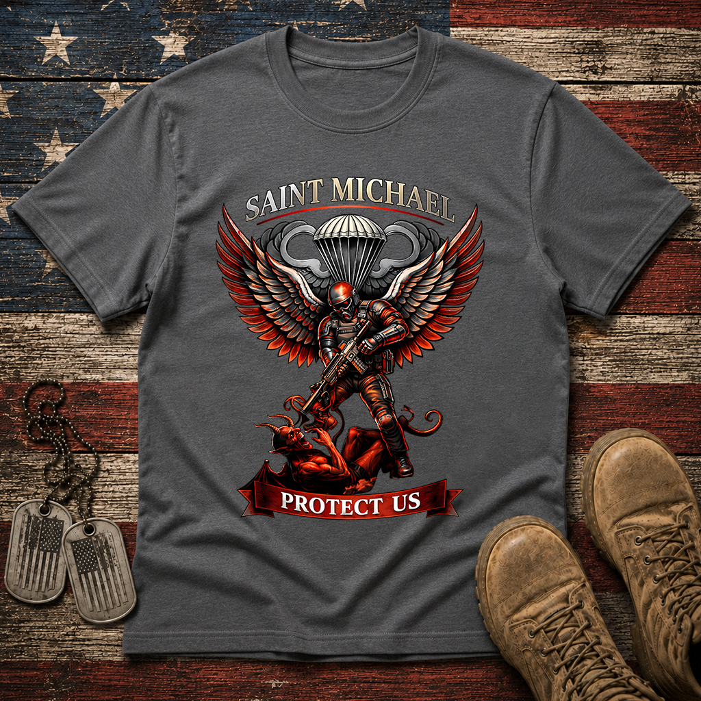 Airborne St Michael Patron Classic Tee