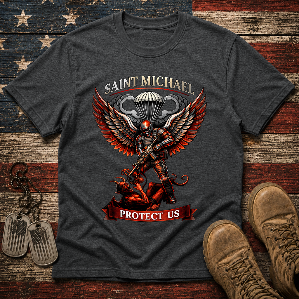 Airborne St Michael Patron Classic Tee