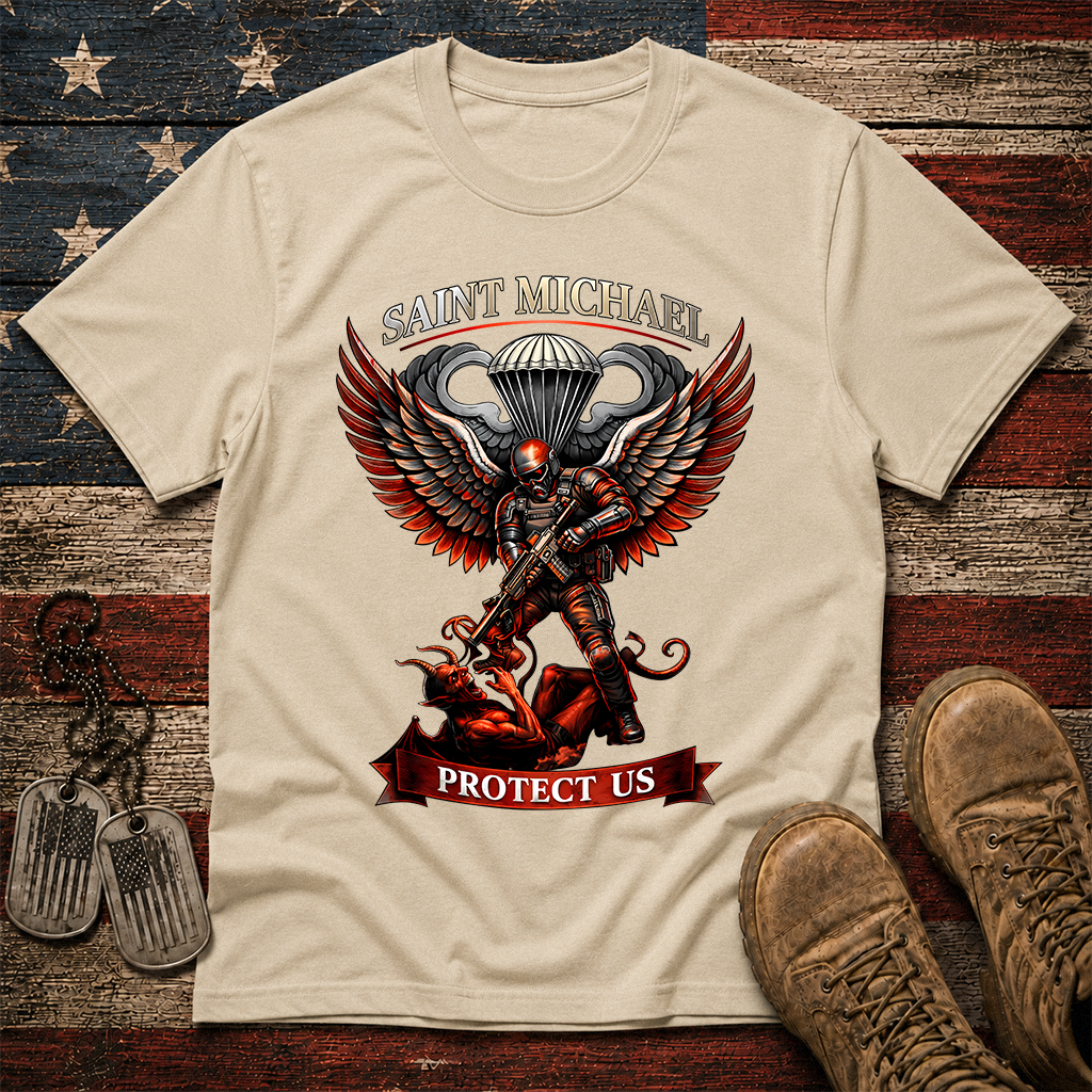 Airborne St Michael Patron Classic Tee