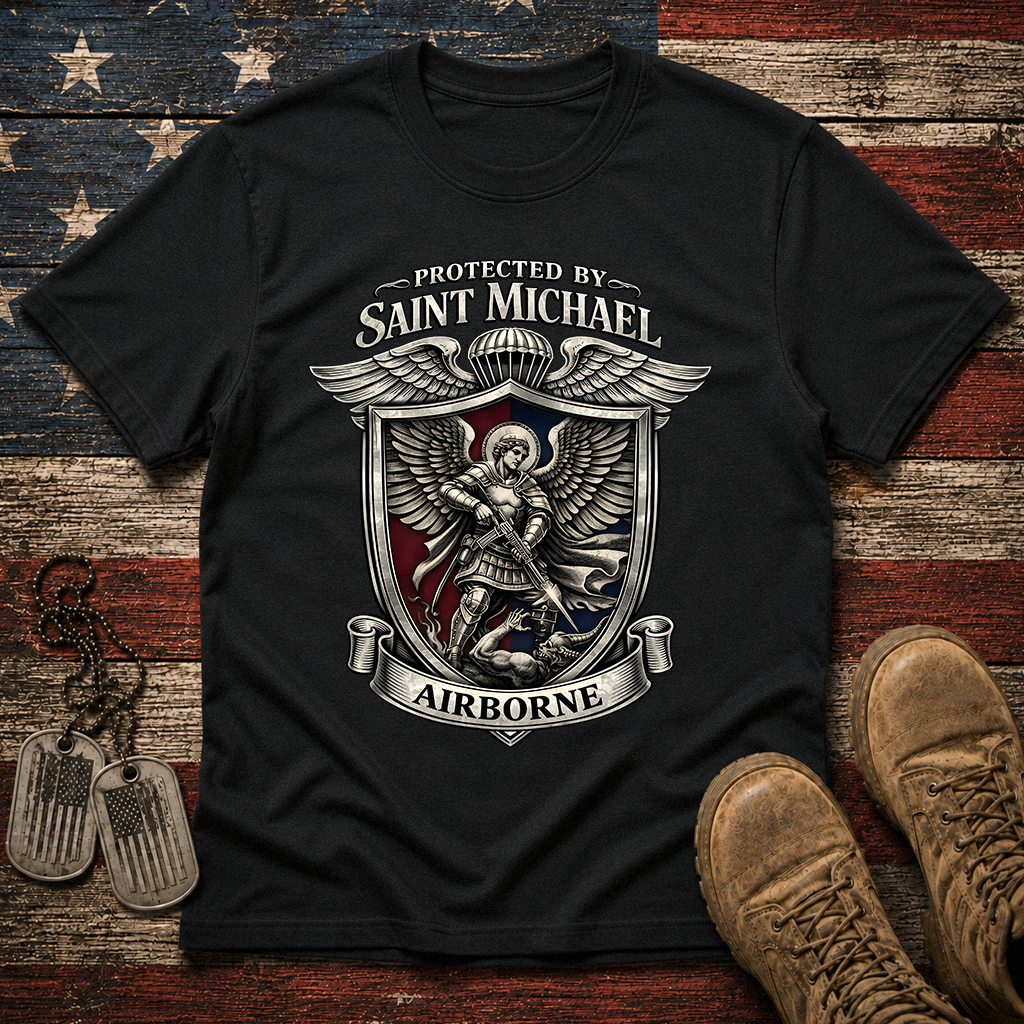 Airborne St Michael Patron Classic Tee