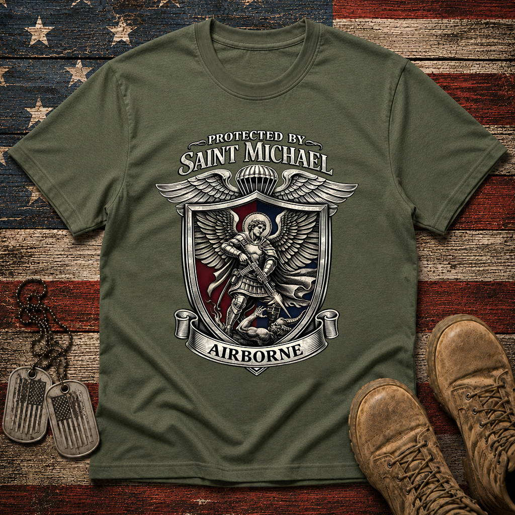 Airborne St Michael Patron Classic Tee