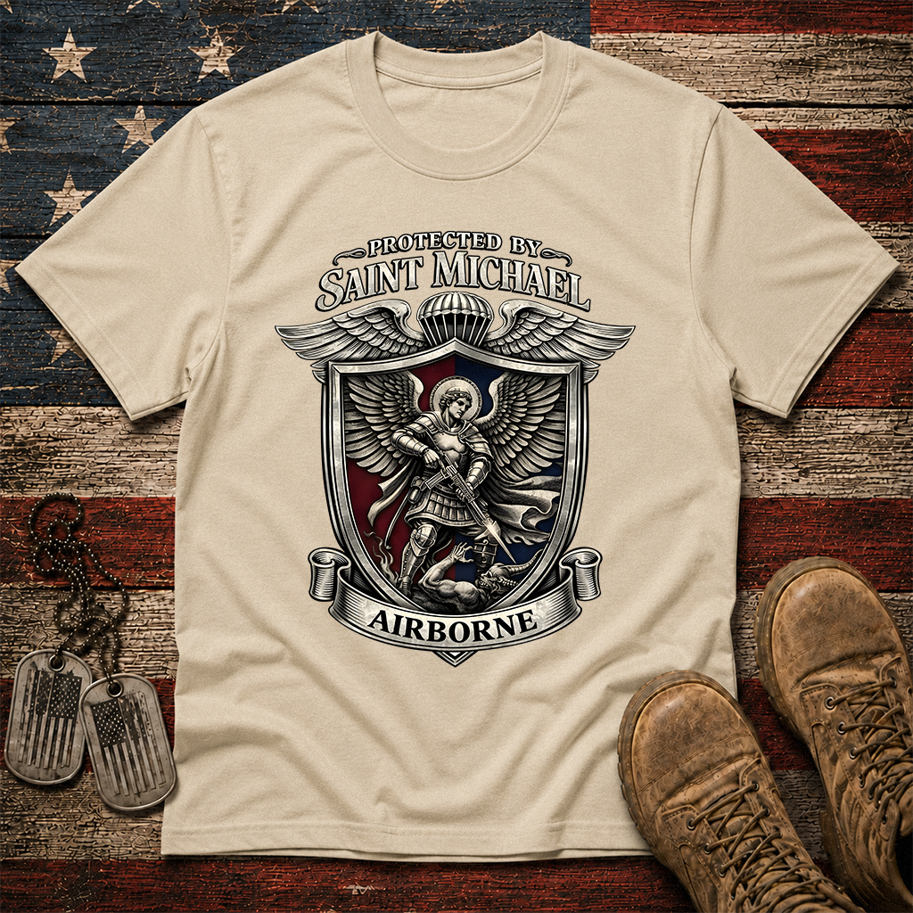 Airborne St Michael Patron Classic Tee