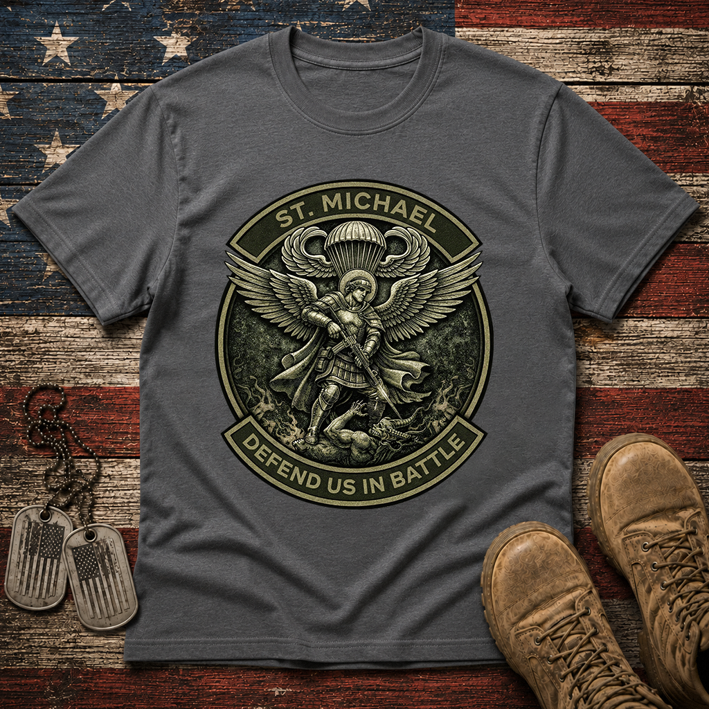 Airborne St Michael Patron Classic Tee