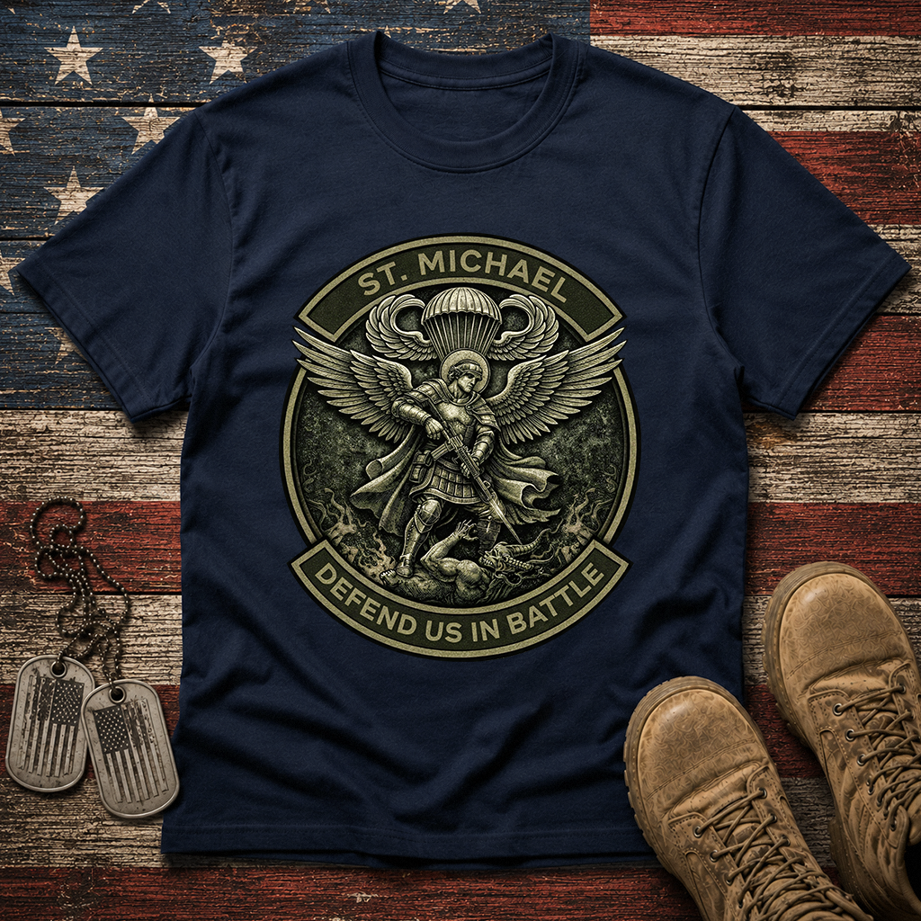 Airborne St Michael Patron Classic Tee