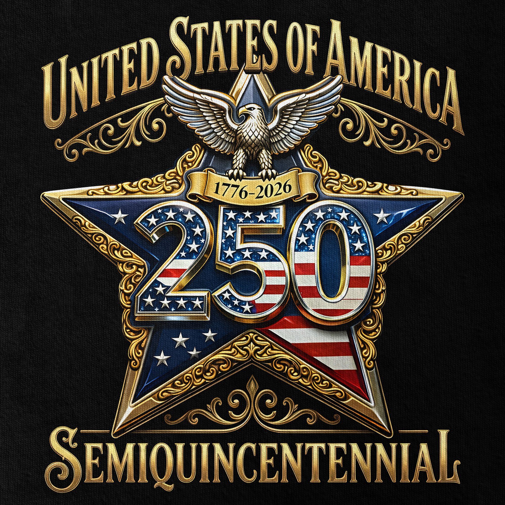 America 250 Years of Freedom Classic T-shirt