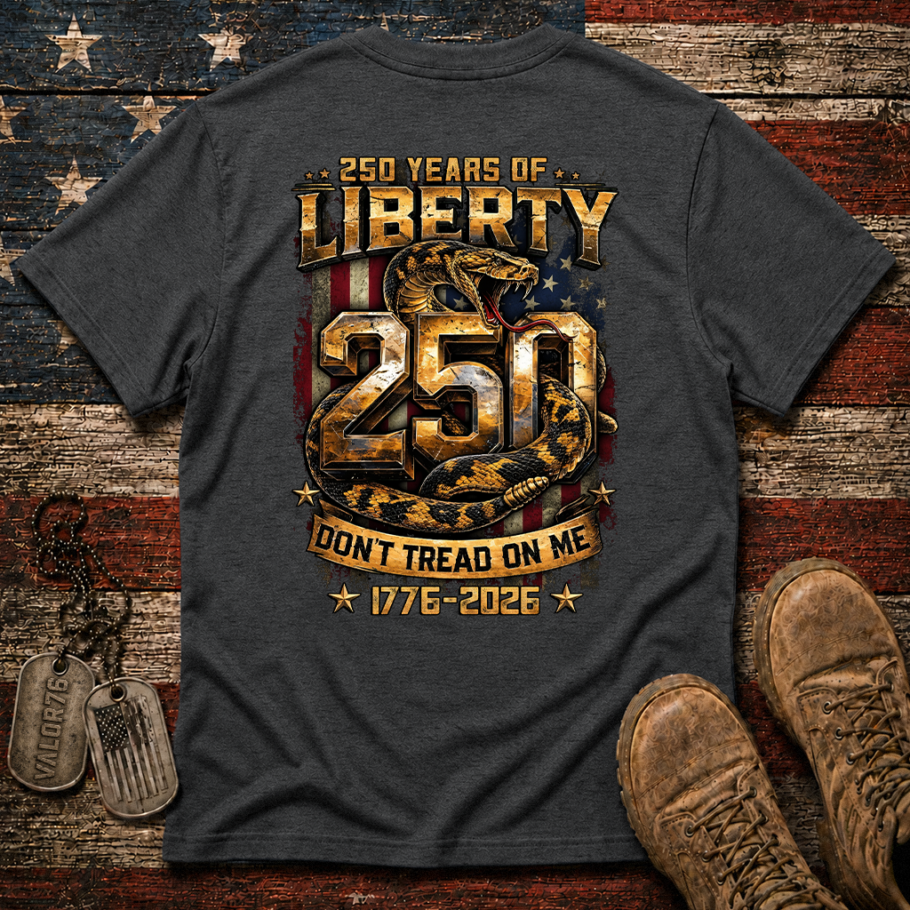 America 250 Years Of Liberty Don't Tread On Me Classic Tee
