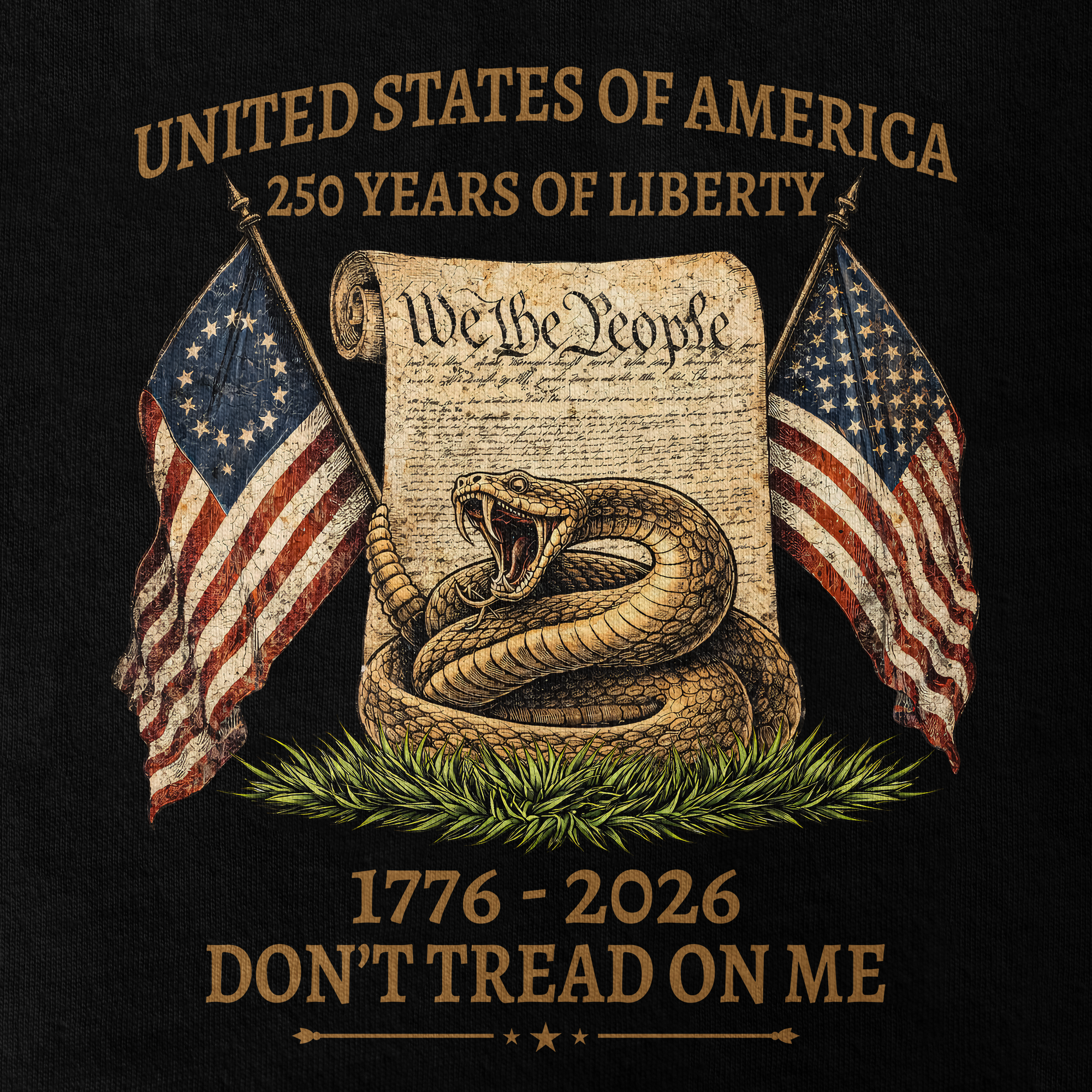 America 250 Years of Freedom Classic T-shirt