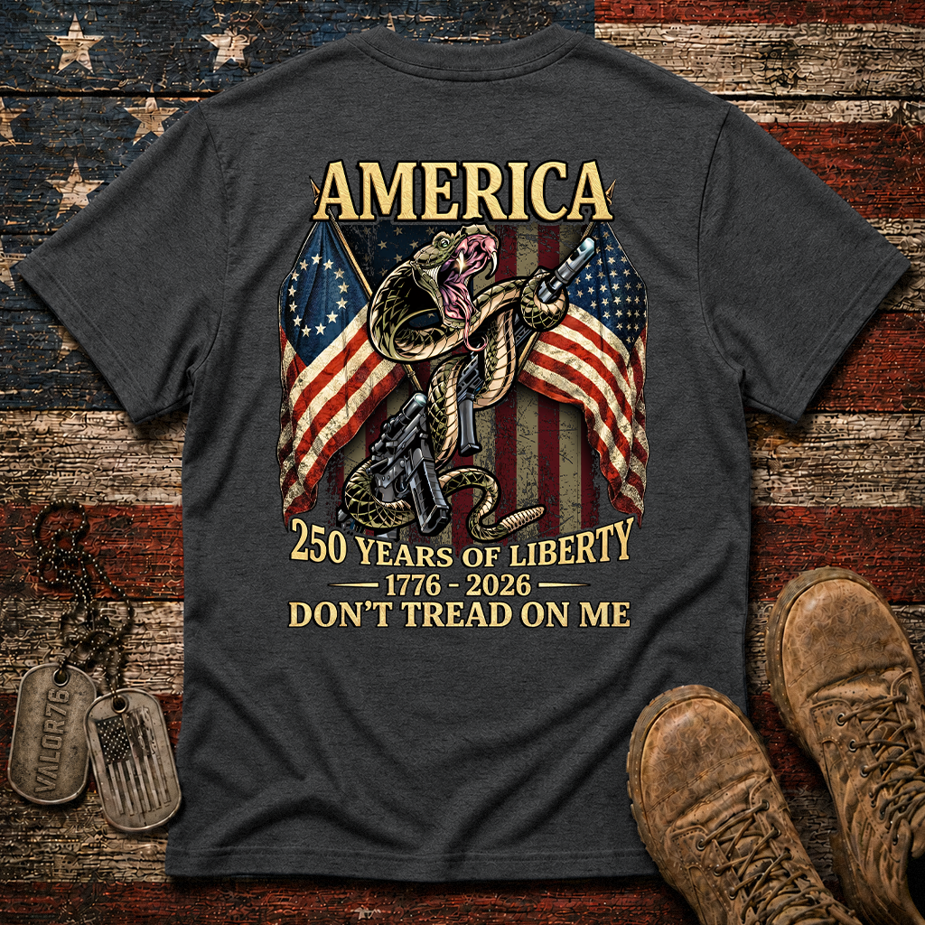 America 250 Years Of Liberty Don't Tread On Me Classic Tee