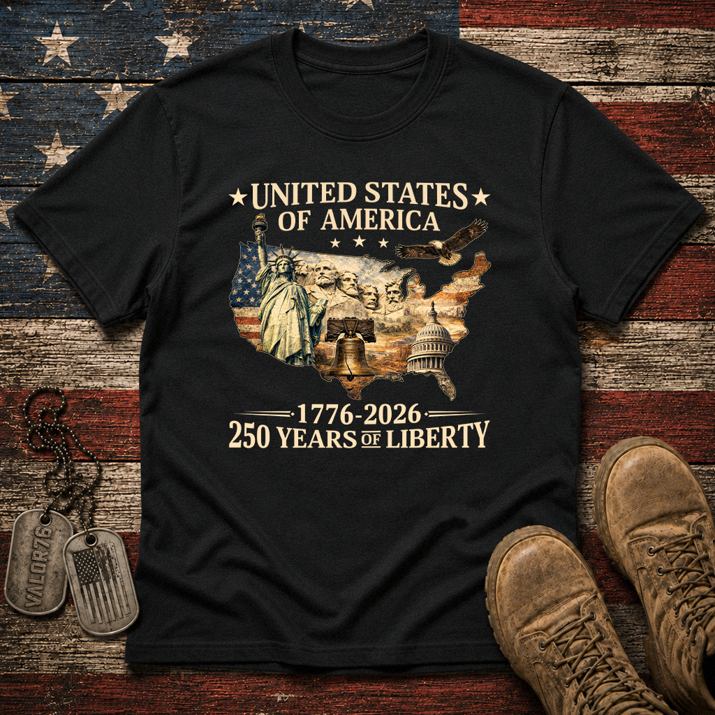 America 250 Years of Freedom Classic Tee