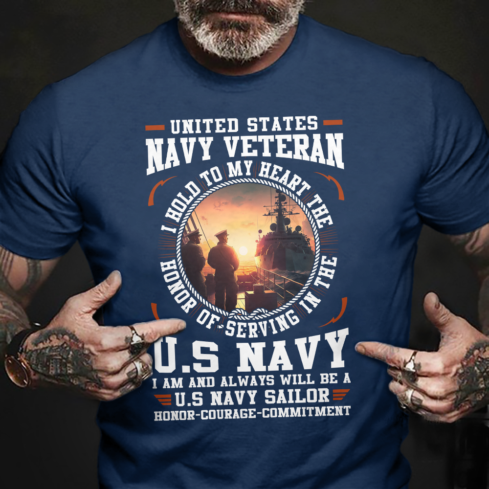 Navy Veteran Classic T-Shirt