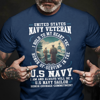 Navy Veteran Classic T-Shirt