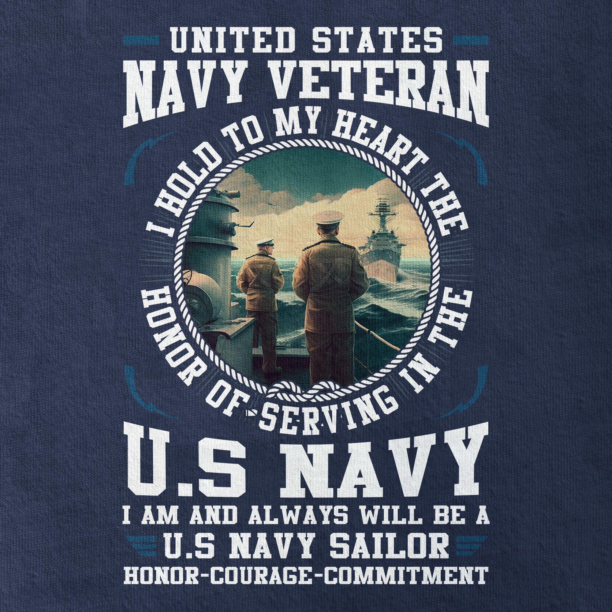 Navy Sailor Classic T-Shirt