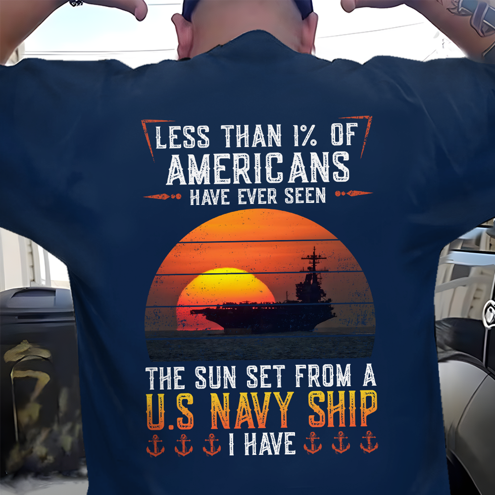 Have Ever Seen Sunset From Navy Ship Classic T-Shirt