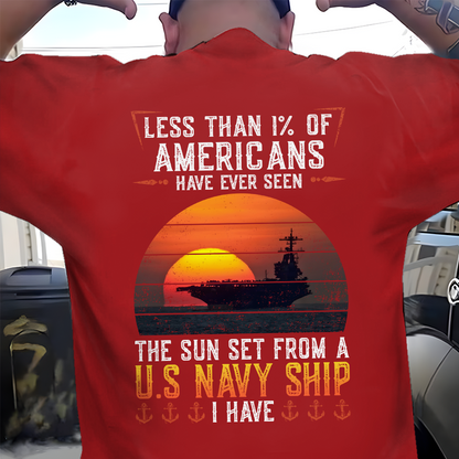 Have Ever Seen Sunset From Navy Ship Classic T-Shirt