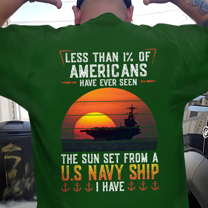 Have Ever Seen Sunset From Navy Ship Classic T-Shirt