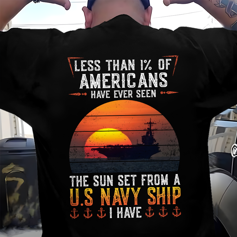 Have Ever Seen Sunset From Navy Ship Classic T-Shirt