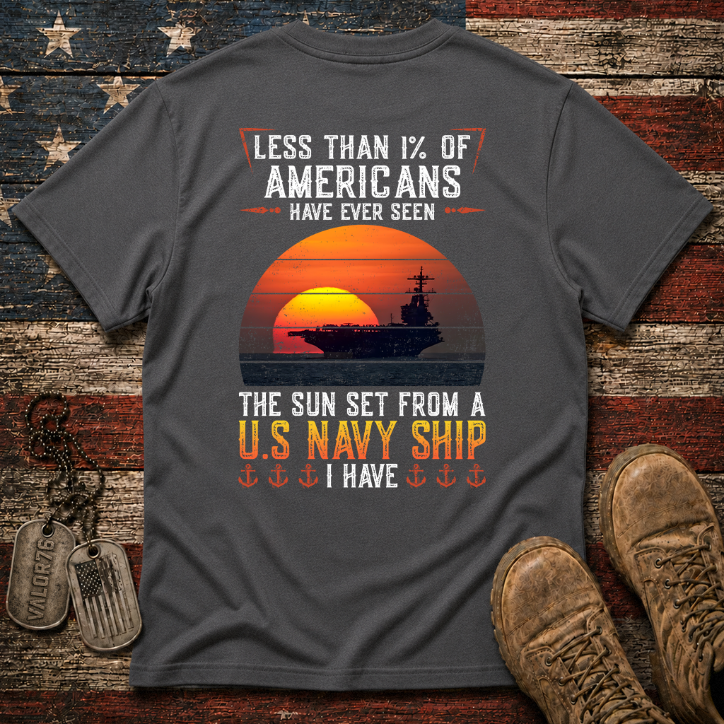 Have Ever Seen Sunset From Navy Ship Classic Tee